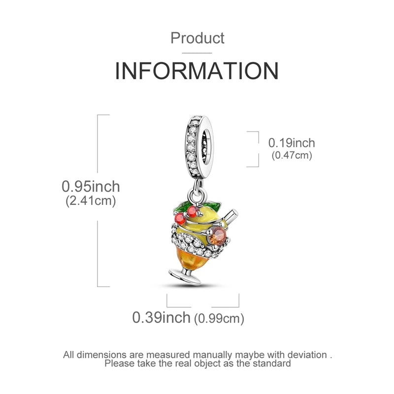 925 Sterling Silber Mond Schmetterling Charms Perlen Kopfhörer Avocado Anhänger Schmuck Fit Original 925 Armband Für Frauen DIY Geschenk