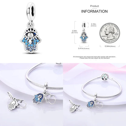 Heißer Verkauf 925 Silber Farbe Evil Eye Charm Dämon Auge Perle Für Original Armband & Armreif DIY Machen Mode Schmuck geschenk