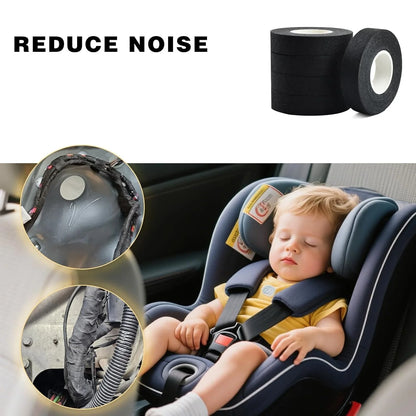 5/10 Stück Elektrisches Isolierband Hitzebeständiges Kabelbaumband 9/15MM Auto-Kabelbaum Verkabelungsschutz Wasserdichtes Klebeband