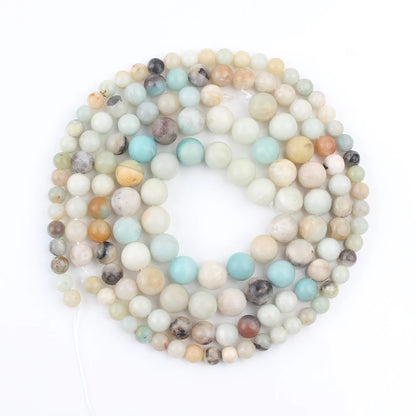 6/8/10mm Naturstein Saphir Farbe Jade Perlen blau runde lose Perlen für Schmuck herstellung liefert DIY Charms Armbänder 15''
