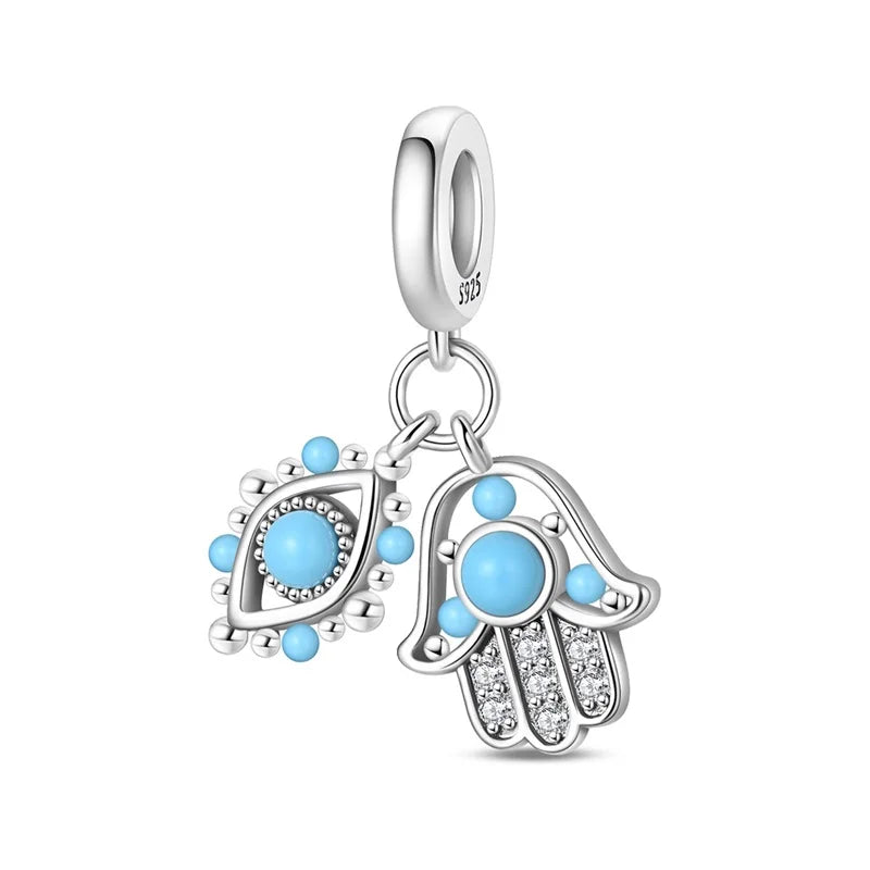 Profound 925 Sterling Silber Parfümflasche Schleife Ballettschuhe Rock Wolke Charm Passend für DIY Armband Halskette Charmante Geschenke