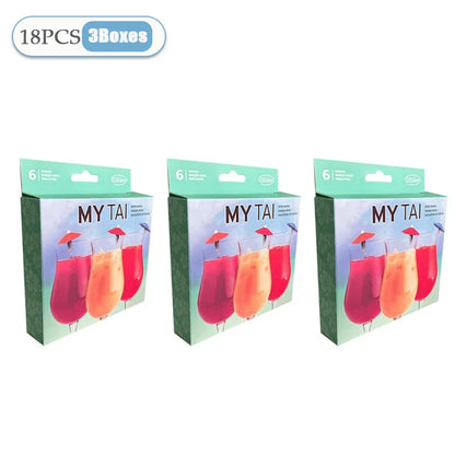 6-60PCS Regenschirm Wein Glas Marker Trinkbecher Identifizierung Zeichen Mark Party Liefert Wein Glas Charme Kennzeichnung Liefert