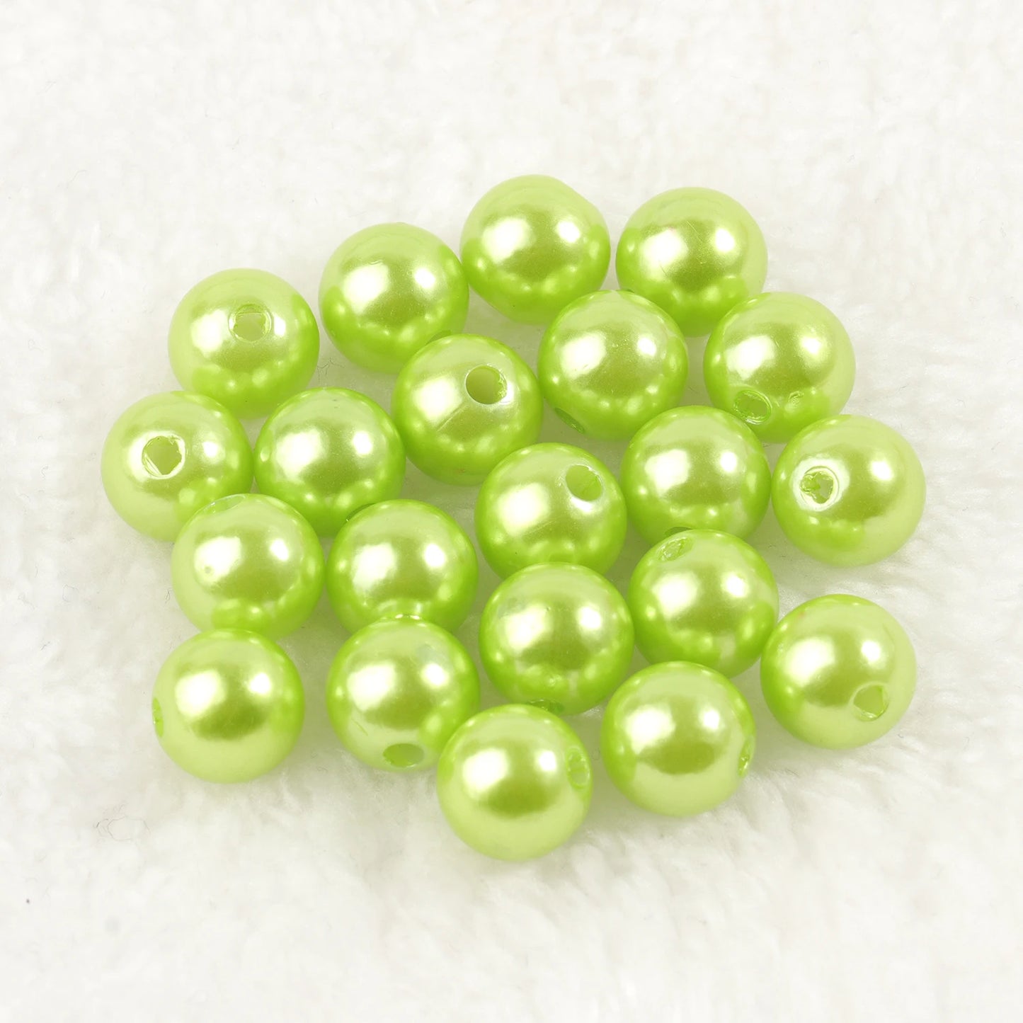 4mm 6mm 8mm 10mm Runde Imitation Perle Perlen Bunte Lose Kunststoff Acryl Spacer Perlen Für schmuck Machen Diy Armband Halskette