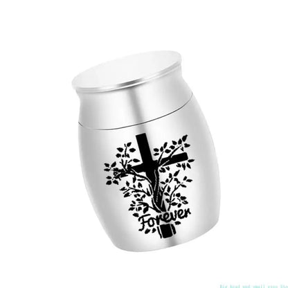 581c kreative Haustier -Einäscherung Schmuck Urne Sarg für Asche Sarg Urne Mini Jar