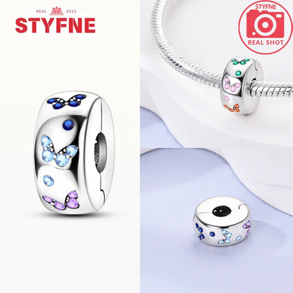 Neue Silber 925 Blaue Libelle Schmetterling Charms Perlen Fit Original Armband für Frauen DIY Edlen Schmuck Zubehör Perlen Geschenke