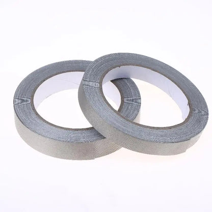 Elektrisches Klebeband, doppelt leitfähiges Gewebeklebeband, 20 m, 5–50 mm Breite, einseitiges Klebeband zur EMI-Abschirmung für Laptops, Mobiltelefone, LCD-Bildschirme