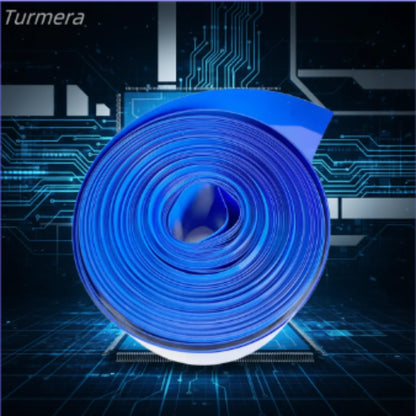1 Meter PVC von 18650 Akkus, Kabelhülse, Schrumpfschlauch in mehreren Größen, blauer Schrumpfschlauch, isolierter Schrumpfschlauch für die Produktion