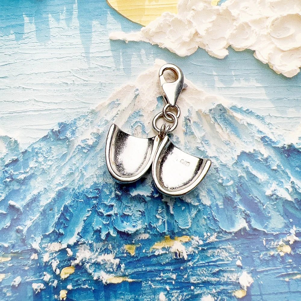 Theatermasken-Charms-Anhänger, Frühling, brandneuer europäischer Stil, 925er Sterlingsilber, Vintage-Modeschmuck, Club für Damen und Herren