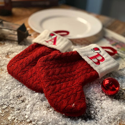 Roter Hut, Buchstabe, Weihnachtssocken, Navidad, Natal, Weihnachtsbaum, Strumpf, Ornament, Geschenk, Stricken, Schneeflocke, Weihnachtsdekoration 2024