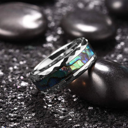 Mode Wikinger Baum des Lebens Edelstahl Abalone Muschel ringe für Männer Odin Norse Wikinger Runen ringe Retro Amulett Schmuck Geschenk