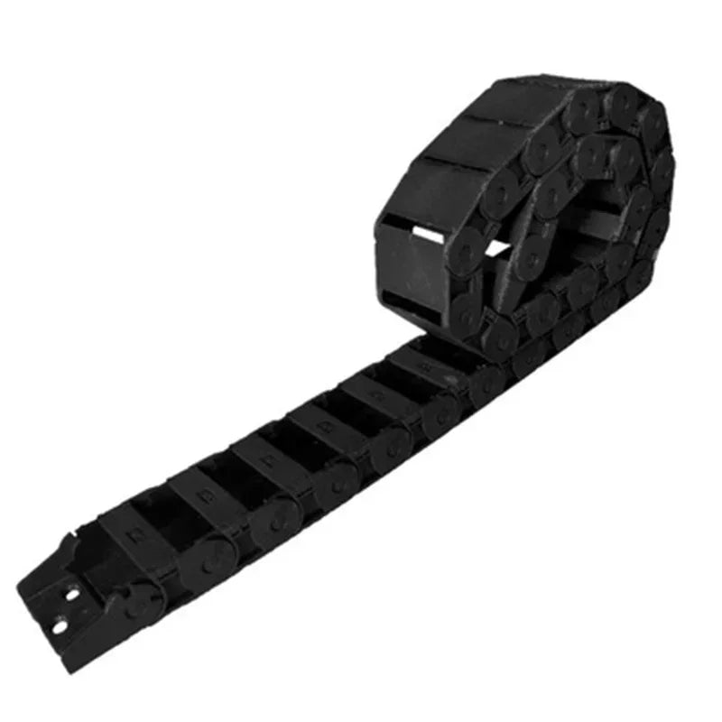 Brücken-Schleppkette, 15 x 20 mm–1000 mm, Kabel-Draht-Träger-Werkzeuge, Kunststoff-Schleppleinen-Endverbinder für CNC-Fräsmaschine