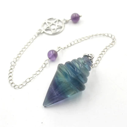 heilsteine Stupa Kristall Anhänger Pendel für Weissagung kegelform Nature del stein rosa Quarz Amethyst amethist rosenquarz obsidian tigerauge  edelsteine Fluorit Pendel edelstein  kristall anhänger amulett x238
