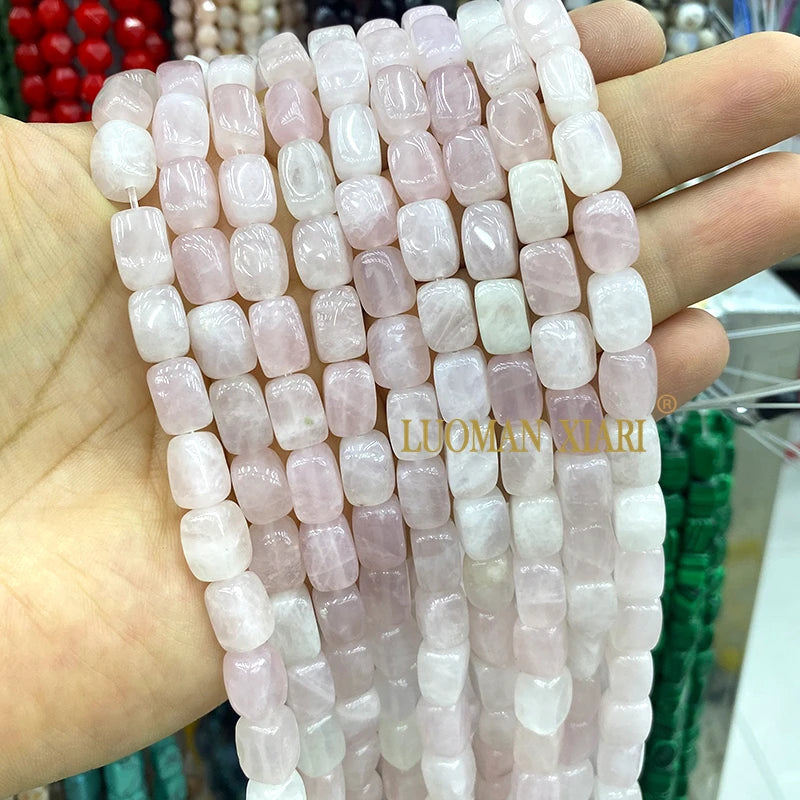 Natürliche Stein 8x12MM Unregelmäßige Raw Grün Taiwan Jade Jaspis Lose Spacer Perlen für Schmuck Machen Diy Armband zubehör 15''