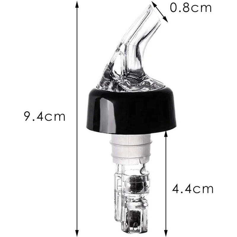 30 ml Kunststoff Schnaps Ausgießer Olivenöl Wein Flasche Ausgießer Stecker Stopper Kork Wein Spender Auslaufsicher Bar Liefert