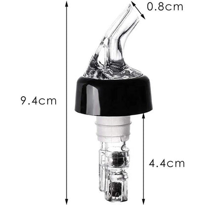 30 ml Kunststoff Schnaps Ausgießer Olivenöl Wein Flasche Ausgießer Stecker Stopper Kork Wein Spender Auslaufsicher Bar Liefert