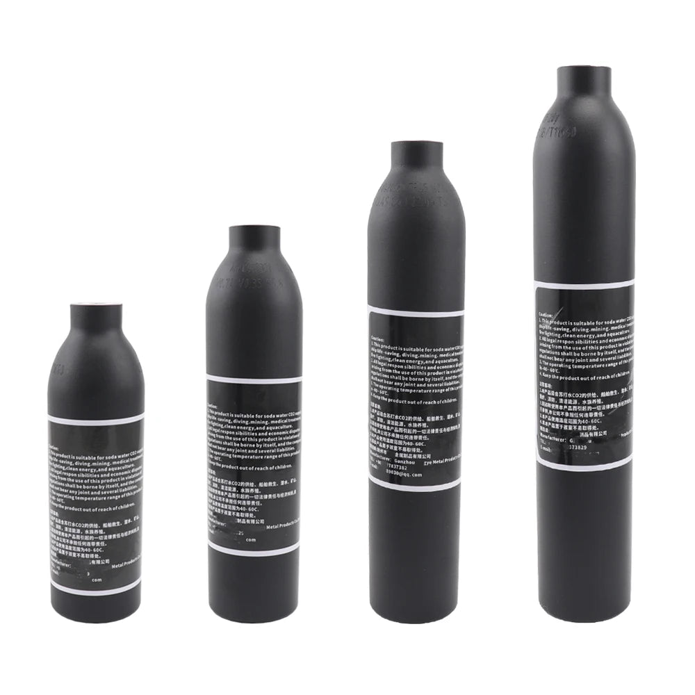 4500Psi Aluminium CO2 Zylinder Aquarium Lufttank M18x1,5 Gewinde Hochdruck 300bar Zylinder Sauerstoff Gas Flasche Fülltank