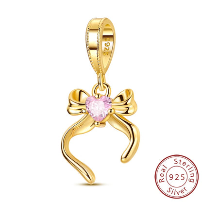 Original-Charm-Perlen aus 925er-Sterlingsilber, leuchtender, leuchtender Glühwürmchen-Schmetterlings-Anhänger für Armband-Charm-Schmuck