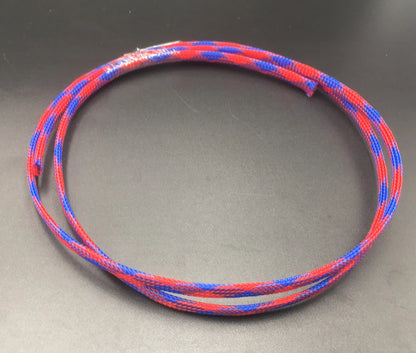 4mm Golden Clear Colorful High Density Mesh Guard RC Car Expandable Nylon Snakeskin Braid PET Protect Sheath Wire Cable Sleeve