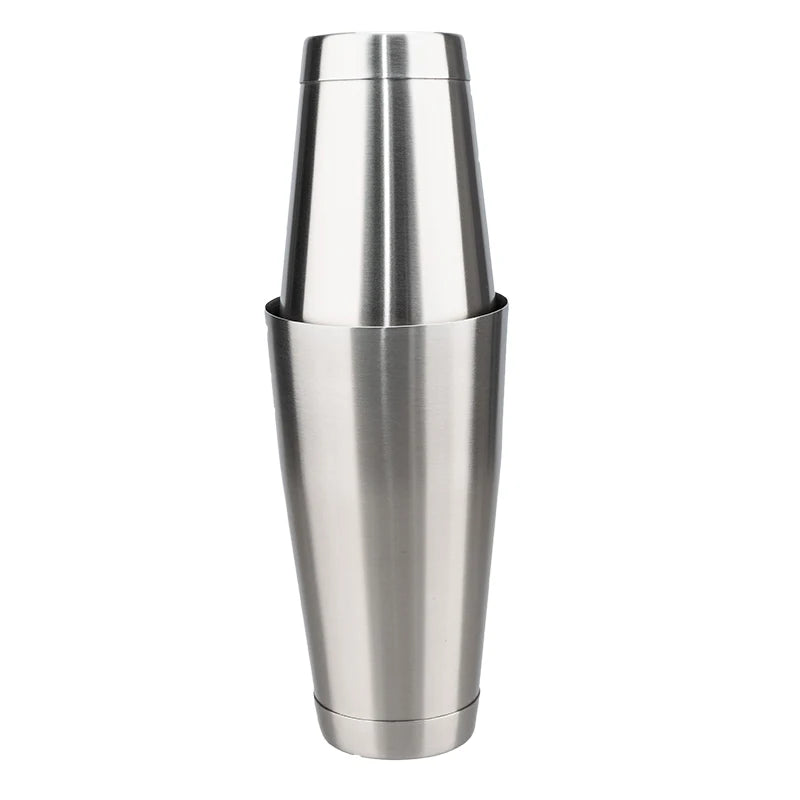Boston 750/550 ml Cocktail-Shaker mit Rezept, Edelstahl-Mixer, Barkeeper, Bar, Getränke, 2-teilige Cocktail-Shaker, Bar-Werkzeuge
