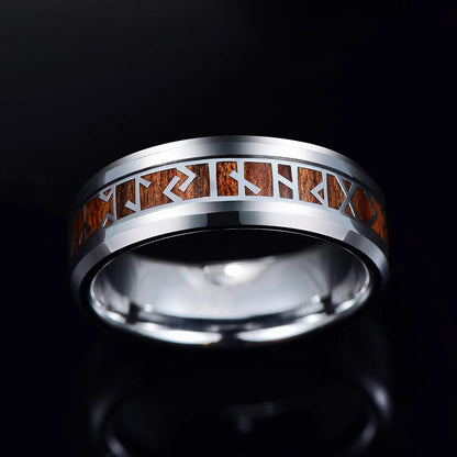 Mode Wikinger Baum des Lebens Edelstahl Abalone Muschel ringe für Männer Odin Norse Wikinger Runen ringe Retro Amulett Schmuck Geschenk