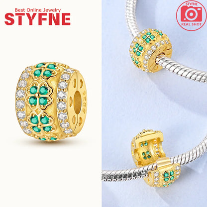Neues 925er Silber, teilbarer Sonnen- und Mond-Charm, Satr-Herz-Perle, passend für Original-Armbänder für Frauen, edle Schmuckherstellung, Geschenk