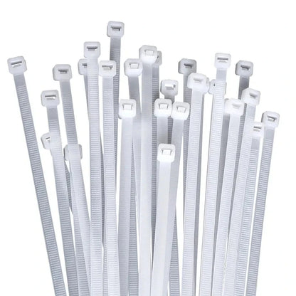 1000 Stück selbstsicher nder Kunststoff-Nylon binder 300mm weißer schwarzer Reiß verschluss