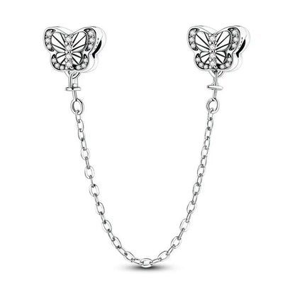 Flugzeug-Charm, 925er Silber, Original-Zirkon, Kleeblatt, Avocado, Charms, Perle, passend für Armbänder, DIY-Schmuck für Frauen, Hochzeitstag, Geschenk