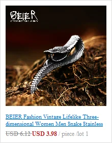 BEIER 2017 Einzigartige Schmuck Edelstahl Biker Adler Ring Mann Hohe Qualität USA Freien Tier Jewerly BR8-299