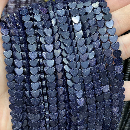 6MM Natürliche Herz Form Rubin Rot Chalcedon Lose Spacer Perlen Für Schmuck Machen DIY Armband Ohrringe Halskette Zubehör 7,5