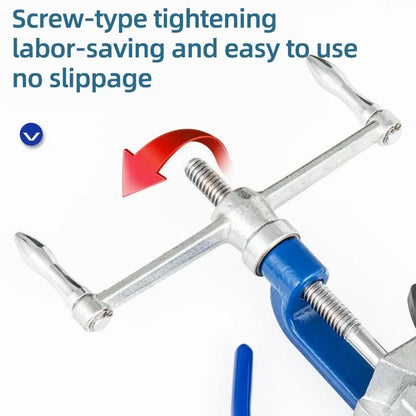 Schraube Typ Hand-gekröpft Bundle Tool Kabel Tie Gun Edelstahl Kabelbinder Zange für Breite 7,9-20mm Dicke 0,25-1,2mm
