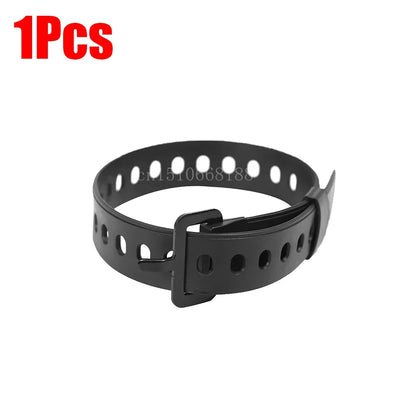 1-10Pcs Reise Gebunden Gürtel Langlebig Gummi Fracht Krawatte 30/45cm Unten Gepäck Wimpern Gürtel strap Camping Wandern Fracht Lagerung Gürtel Schnalle