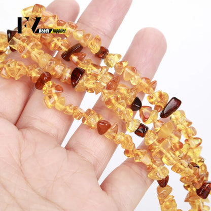 Naturstein Bernstein Runde unregelmäßige Rondelle Edelstein lose Perlen facettierte lose Perlen für Schmuckherstellung DIY Armband handgefertigt