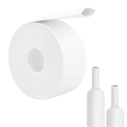 Φ1,6 bis Φ50 mm Schrumpfschlauch, Verhältnis 3:1, doppelwandig, mit Klebstoff ausgekleidet, Schrumpfschlauch, wasserdicht, industriell, weiß