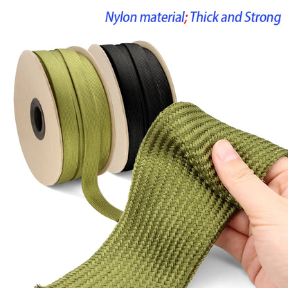 10/50 m Polyamid-Kabelhülse, 2,5 mm – 60 mm, Nylon, geflochten, erweiterbar, eng, hochdicht, isolierter Schutz, Drahtwickelhülle