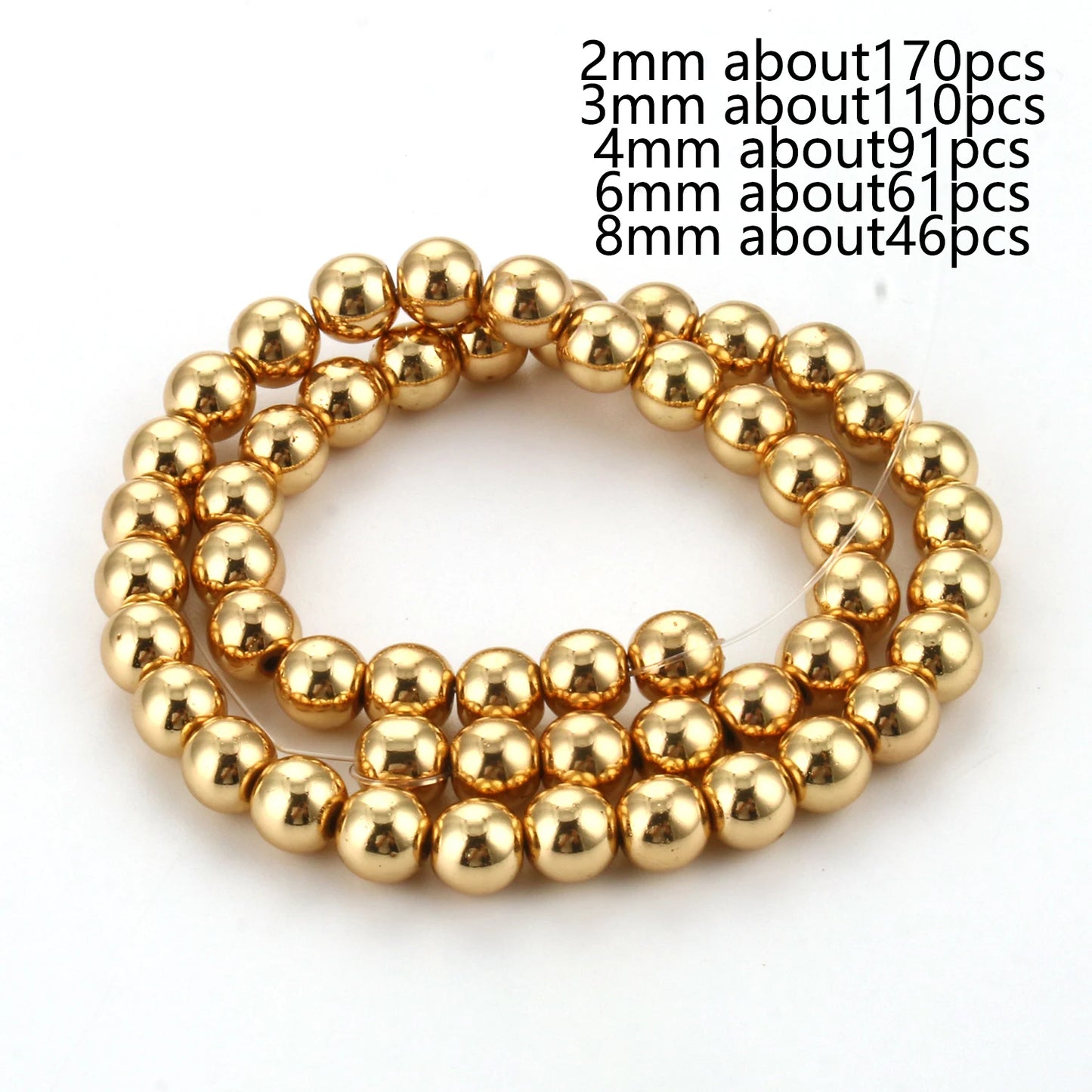 Natürliche 14k vergoldete Hämatitperlen unregelmäßige runde Herzwürfel Rondelle Spacer Perlen für Schmuckherstellung Diy Armband Halskette