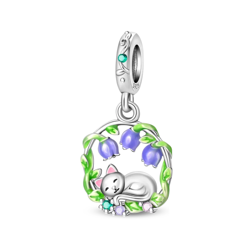 Neue Original 925 Sterling Silber Tier Serie Charms Nette Capybara Elefant Katze Anhänger Perlen Fit Armband DIY Schmuck Kennzeichnung