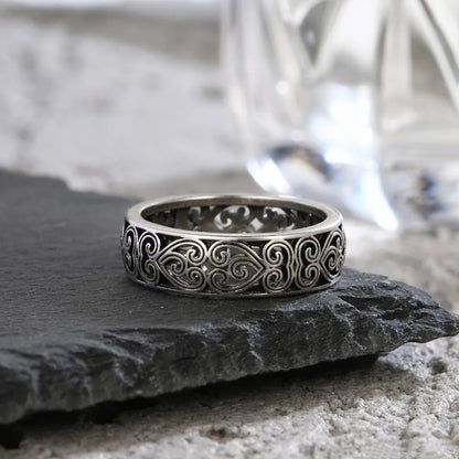 Luxuriöse Ringe aus 925er Silber für Herren und Damen, Paarringe, Modeschmuck, Party, Geburtstag, Geschenke