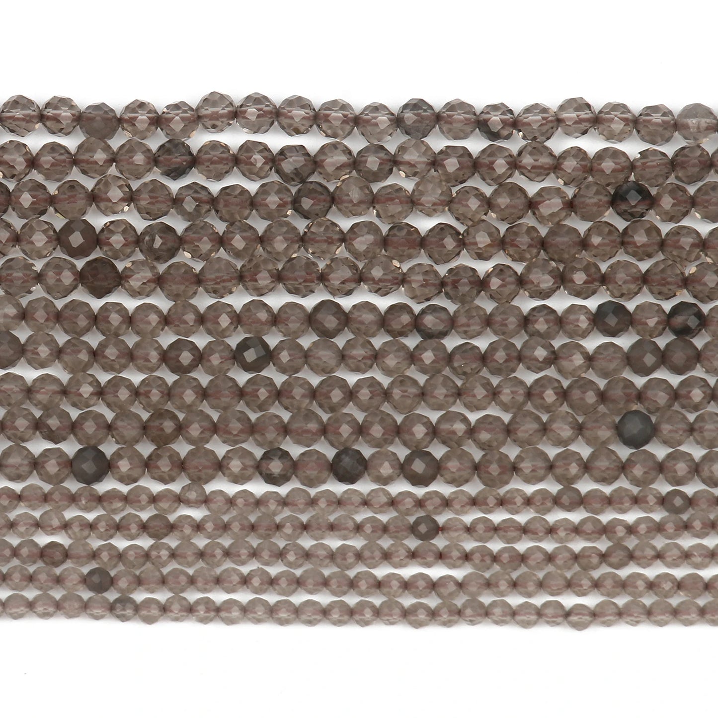 2 3 4mm natürliche facettierte Citrin Opal Jade Onyx Edelstein Perlen runde Mineral perlen für Schmuck herstellung DIY Armband Zubehör