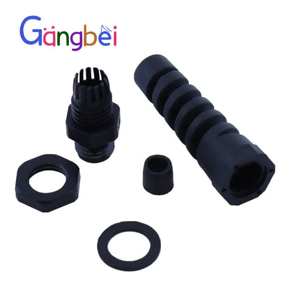Pg7 feder belastete Gelenk Torsion widerstand Typ Biegen wasserdichte Steck verbinder Glen Head Schutz Kabel verbindung Gangbei