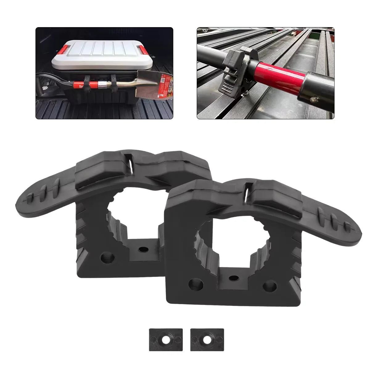 1-8 Stück Gummiklemmen Schnellverschluss-Montageklemmen 30-40mm für Auto Offroad-LKW Anhänger Wohnmobil Boot Zubehör Montagewerkzeuge