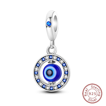 Passend für Qikaola 925 Original-Armbänder, blauer Zirkon, Eule, leuchtende Meeresschildkröte, Oktopus, 925er Silber, Charms, Perlen, DIY, Geburtstag, Schmuck, Geschenk