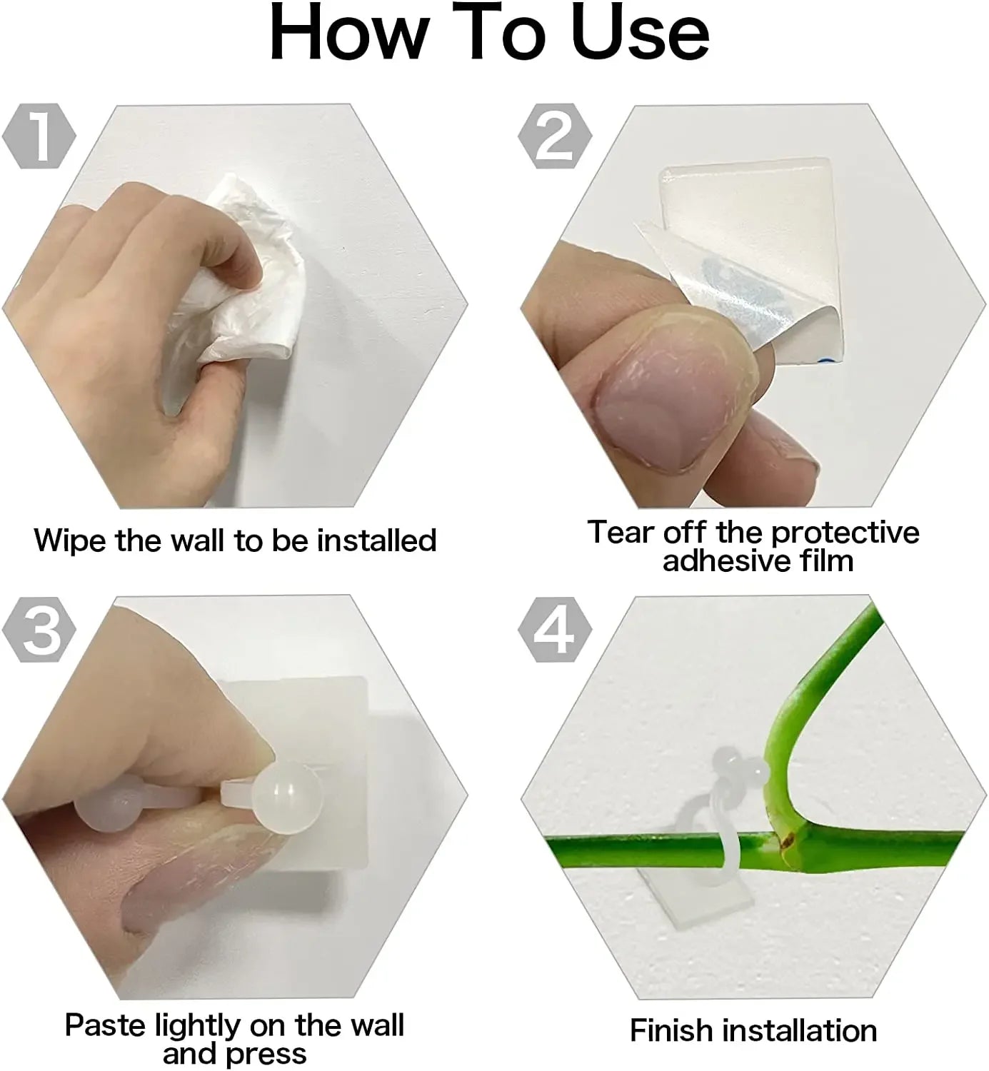 Pflanze Klettern Wand Clips Reben Schnalle Haken Verschluss Gebunden Vorrichtung Schnalle Haken Anlage Stent Unsichtbare Reben Klettern Feste Halterung