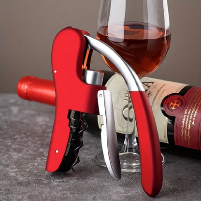 Wein Korkenzieher Haushalt Kork Korkenzieher Hebel Push Typ Wein Flaschenöffner Geschenke für Wein Liebhaber Bar Party Zubehör