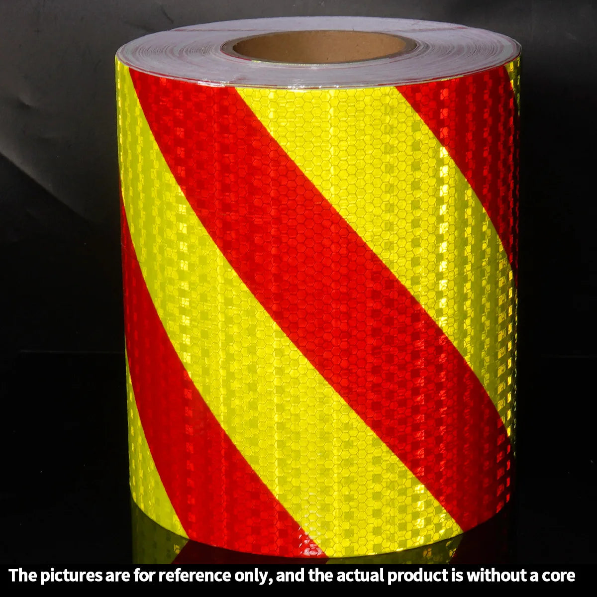 Reflektierendes Klebeband, Twill, grün-rote Streifen, wasserdichter Sicherheitsreflektorenaufkleber für Auto