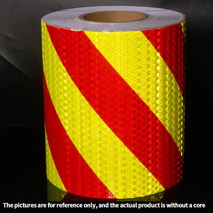 Reflektierendes Klebeband, Twill, grün-rote Streifen, wasserdichter Sicherheitsreflektorenaufkleber für Auto