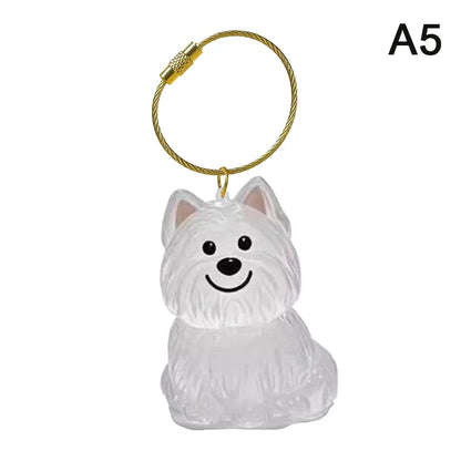 Klarer Welpenhaar-Gedenk-Andenken, Haustier-Hund, Fellbehälter, DIY-Anhänger, Schlüsselanhänger, Dekor, Haustierliebhaber, Heim-Display, Geschenke