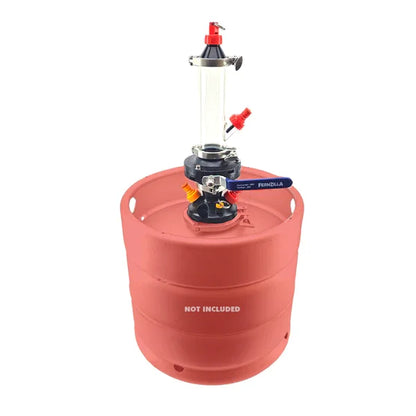 Kegland 4 Zoll tc Druck deckel mit 2 Zoll tc Port Homebrew Bier Fermenter Deckel
