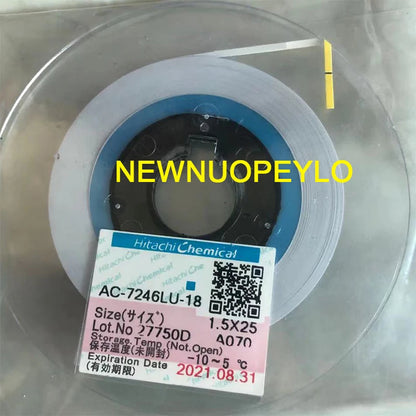 Neues Datum ACF AC-7246LU-18 BAND für LCD-Bildschirmreparatur 1,2/1,5/2,0 mm * 10 m/25 m/50 m Original anisotrope leitfähige Folie