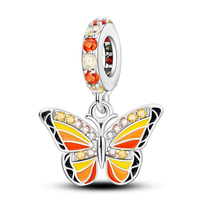 Neu im 925er-Sterlingsilber, goldene Sonnenblume, glückliche Sterne, passend für Original-Armbänder, Halsketten, Sonne, Mond, Diamant-Charm, Schmuck zum Selbermachen