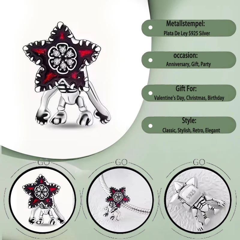Edle Serie 925er Silber Parfüm-Bogen-Designs, Charm-Perlen, Anhänger, baumelnd, passend für Original-Armreif, Charm-Armband, DIY-Frauenschmuck